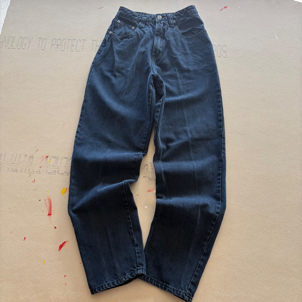 Vintage 90s Unionbay Jeans Baggy Black Denim Skater Pants